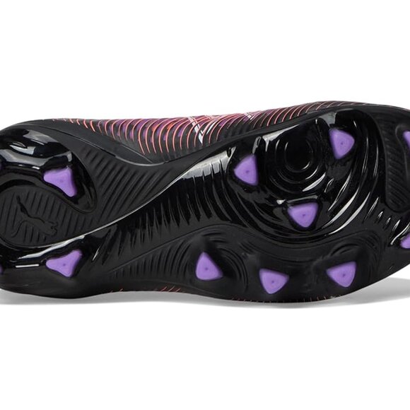 Puma Future 8 Pro Kids Firm Soccer Cleats 5.5 Black White-Glowing Red New - Picture 2 of 7
